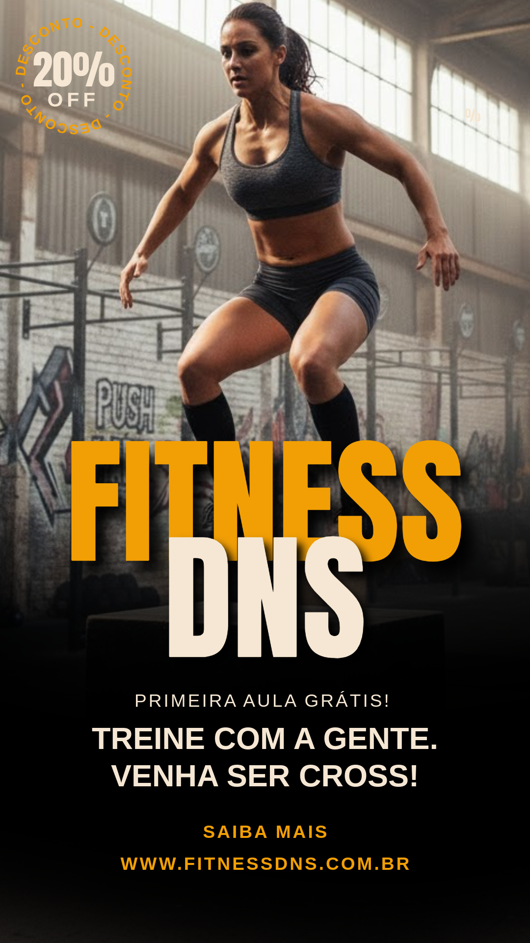Destaque Fitness nas Redes Sociais
